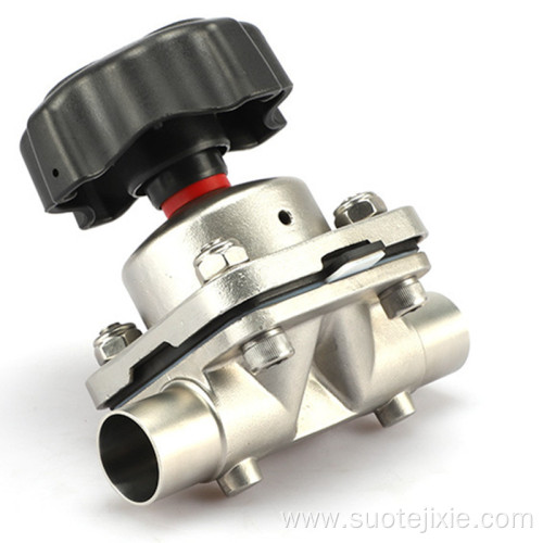 Stainless steel diaphragm valve